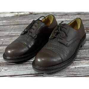 Mephisto Marlon Goodyear Welt Air-Relax Leather Derbys Sz 6.5 Brown